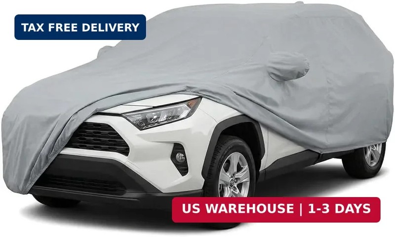 CarsCover Custom Fit Car Cover for 2016-2026 Toyota RAV4 SUV Heavy Duty All Weat