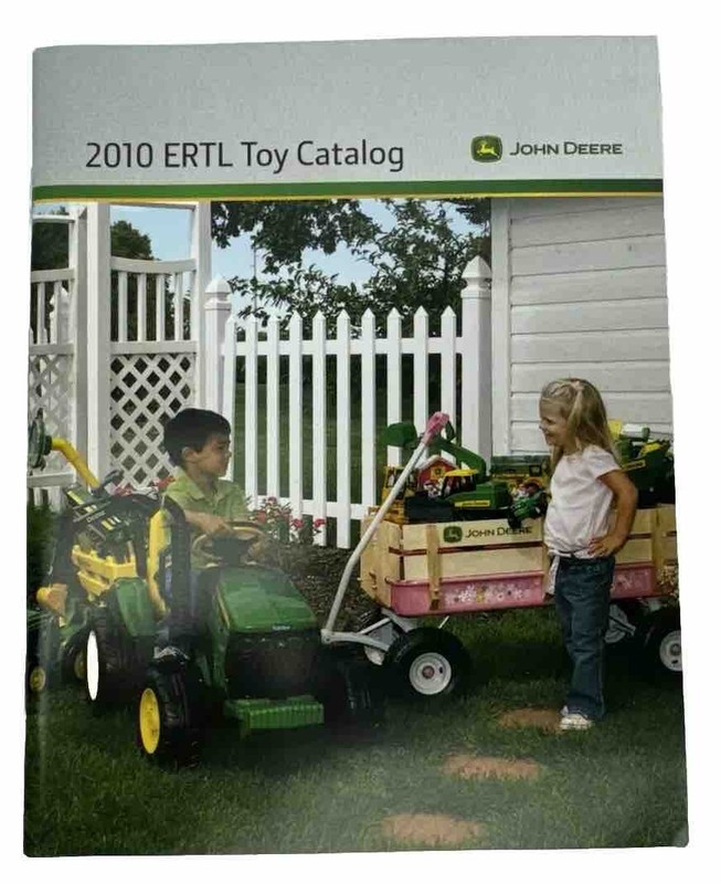 Ertl John Deere Die Cast Replica Toy Tractor Brochure Insert Catalog 2010