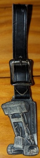 Caterpillar Watch/key Fob With Chain, Foley Machinery Company