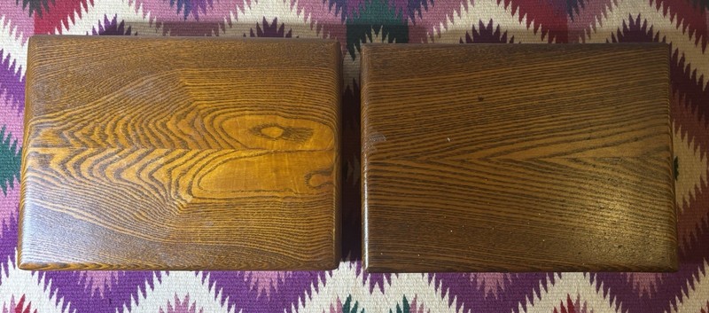 Antique Mandeville & King Wooden Seed Box Advertising Flower Store Display Litho gallery