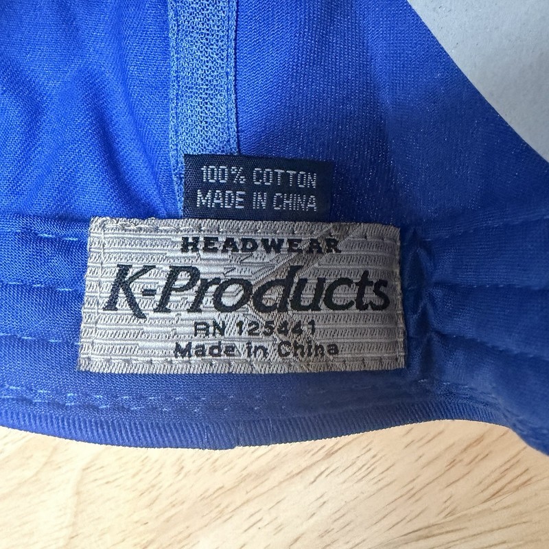 New Holland Agriculture Original Promotional Hat Blue Yellow White gallery