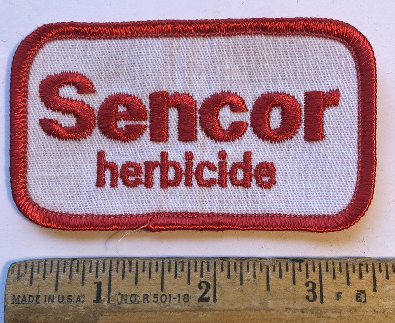 Vintage Sencor Herbicide Agricultural Logo Embroidered Patch Farming