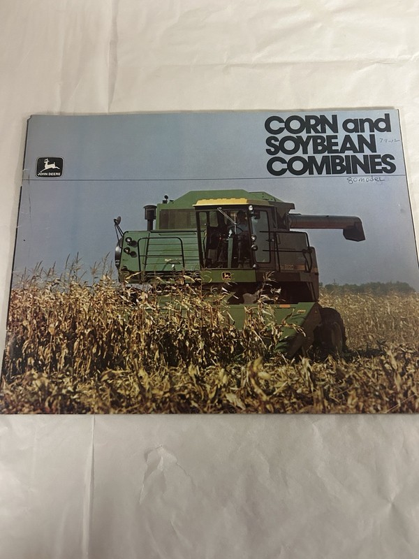 Vintage John Deere Combine Brochure
