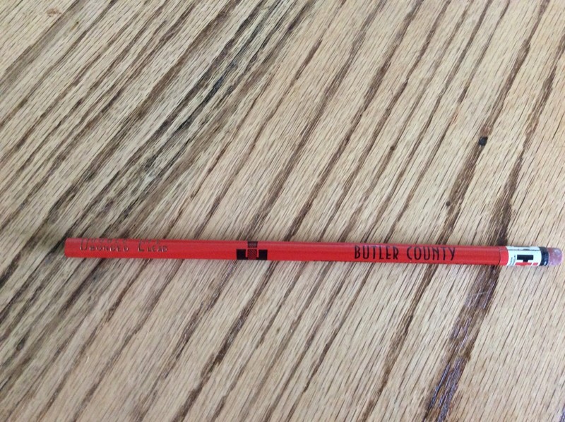 International Harvester Dealers Butler County Iowa W/Metal Clip IH Allison Farm