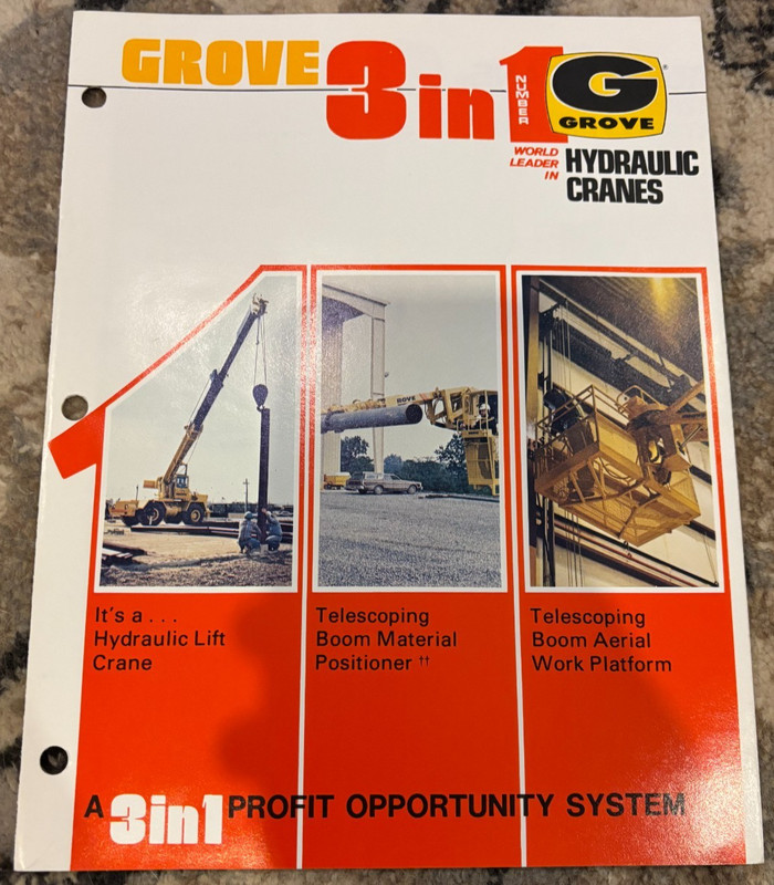 Grove 3 In 1 Hydraulic Cranes Brochure AMIL25