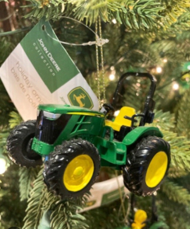 John Deere Tractor Christmas Ornament Collection By Kurt S. Adler
