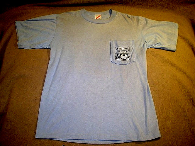 VINTAGE 1986-91 FORD NEW HOLLAND PLANT EMPLOYEES ONLY T-SHIRT JERZEES SIZE M gallery