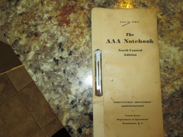 1939 US Dept. of Agriculture North Central Division Pamphlet