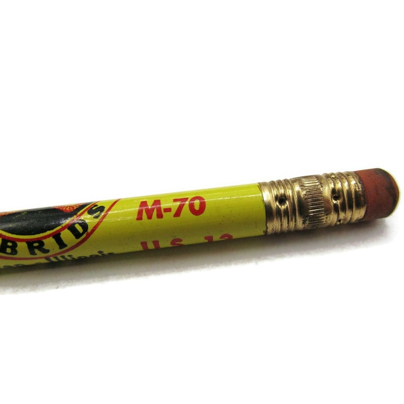 Vintage Morton Hybrids Advertising Pencil Seed Grain Co. Wheat Oats Farm Promo gallery
