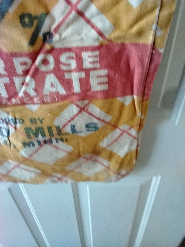 VTG "QUALITY FIRST"Cloth Feed Bag 100lb All-Purpose Concentrate,Mankato, MN gallery