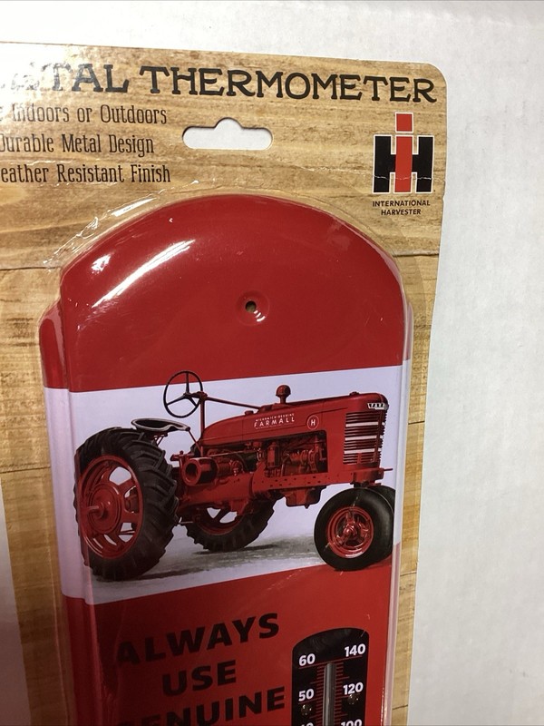 International Harvester Original Parts Replica Metal Thermometer gallery