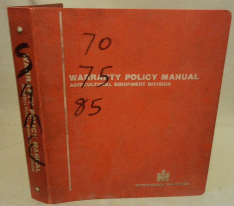 -Same International- Vintage 70 Centauro Tractor Operators Service Manual Binder