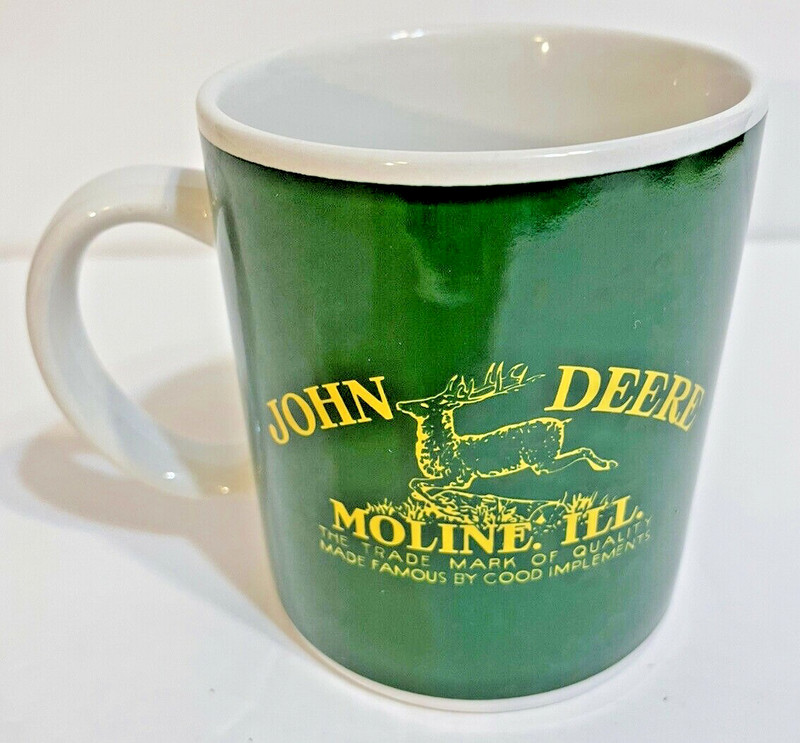 Gibson John Deere Licensed Product Moline ILL Coffee Tea Cup Mug
