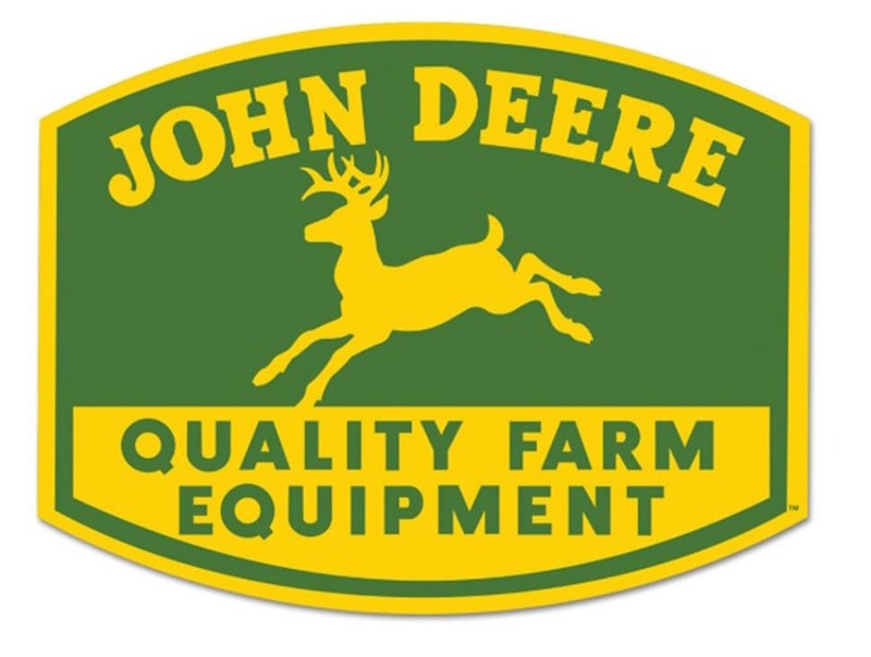 Vintage John Deere Wood Sign 11″ x 17″ 1/4″ Thick