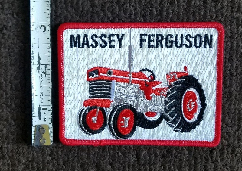 Beautiful MASSEY FERGUSON TRACTOR Advertising FEED SEED TRACTOR FARMING Patch gallery