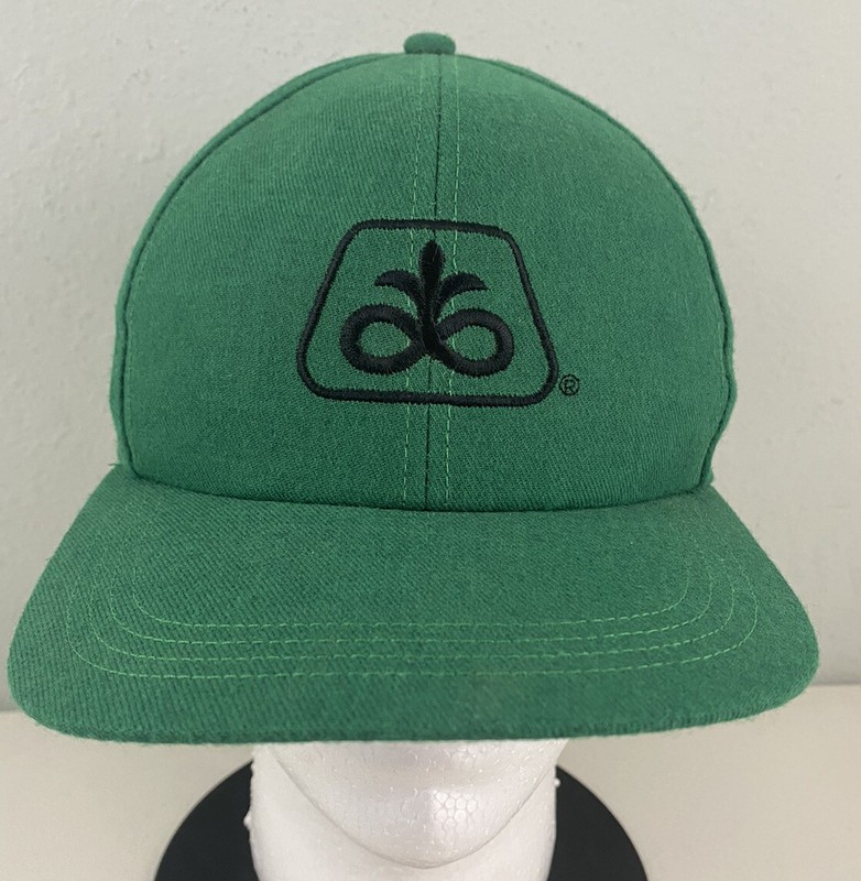 Pioneer Seed Farmer Snapback Adjustable Hat Green