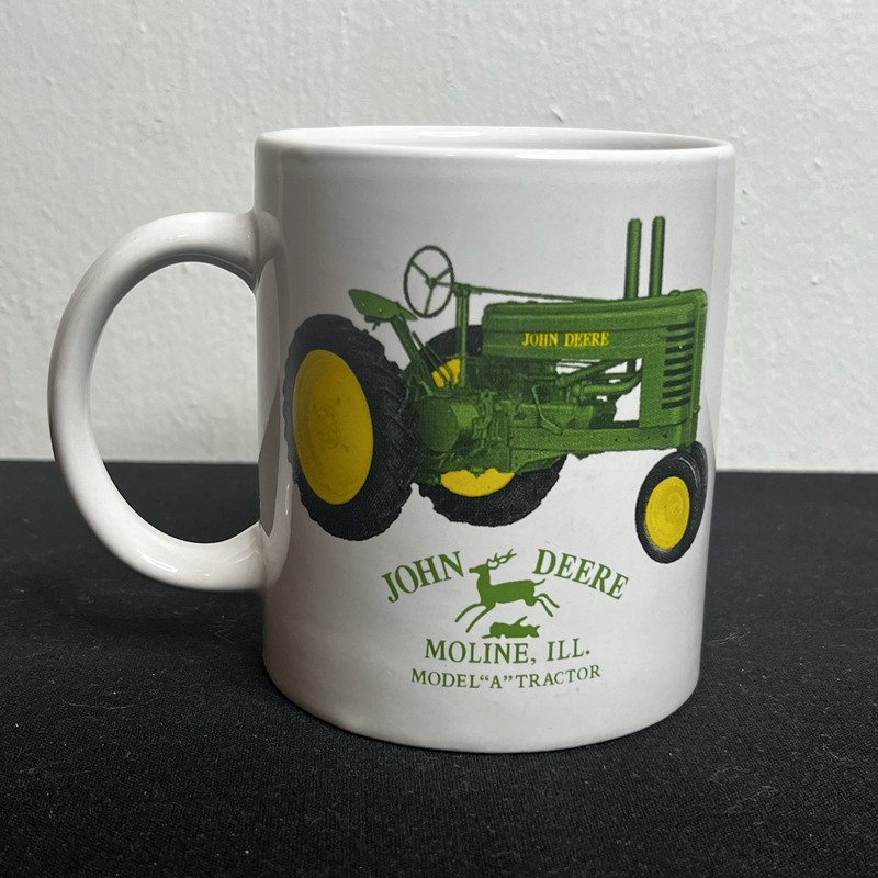 John Deere Coffee Mug Cup Moline, IL Model A Tractor Licensed