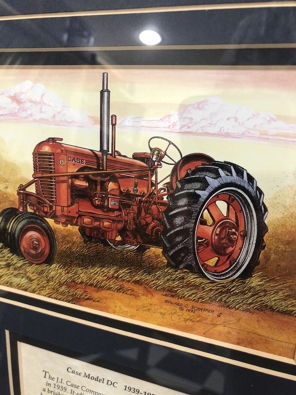 American Memory Prints Case Model DC 1939-1953 Matted Framed & Glass gallery