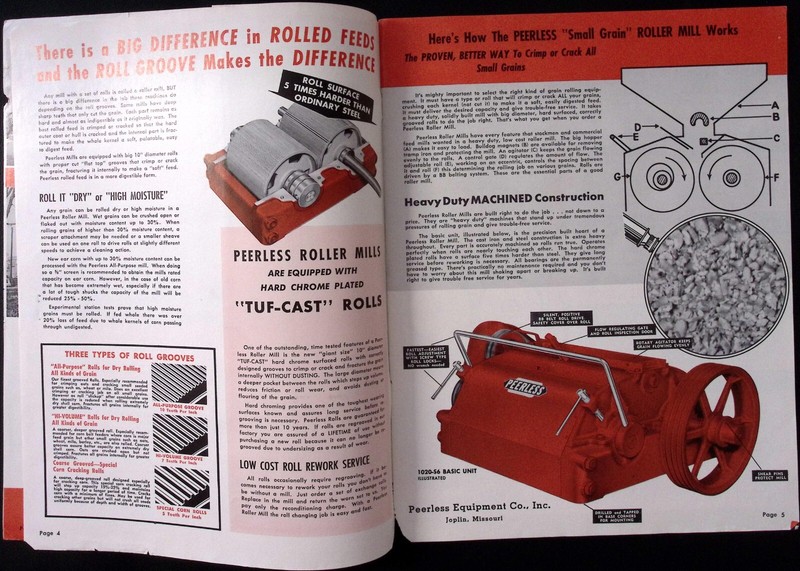 1961 Feed Makers Brochure Peerless Equipment Company Joplin MO gallery
