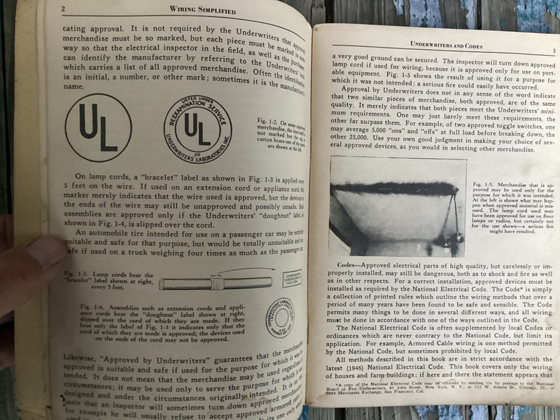 Rare Vintage 1946 Original Wiring Simplified by HP Richter 121 pages gallery