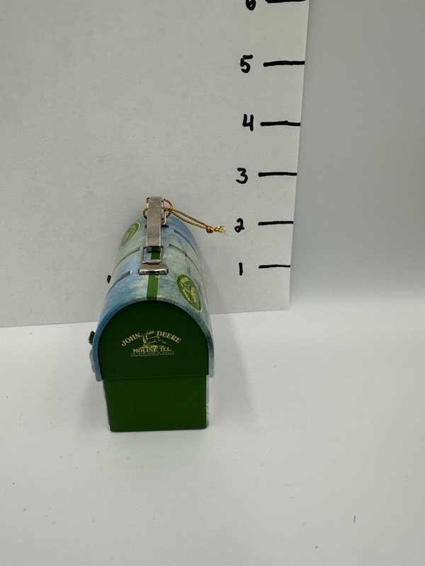 John Deere Tin Lunchbox Ornament – Vintage Tractor Christmas Tree Decor gallery
