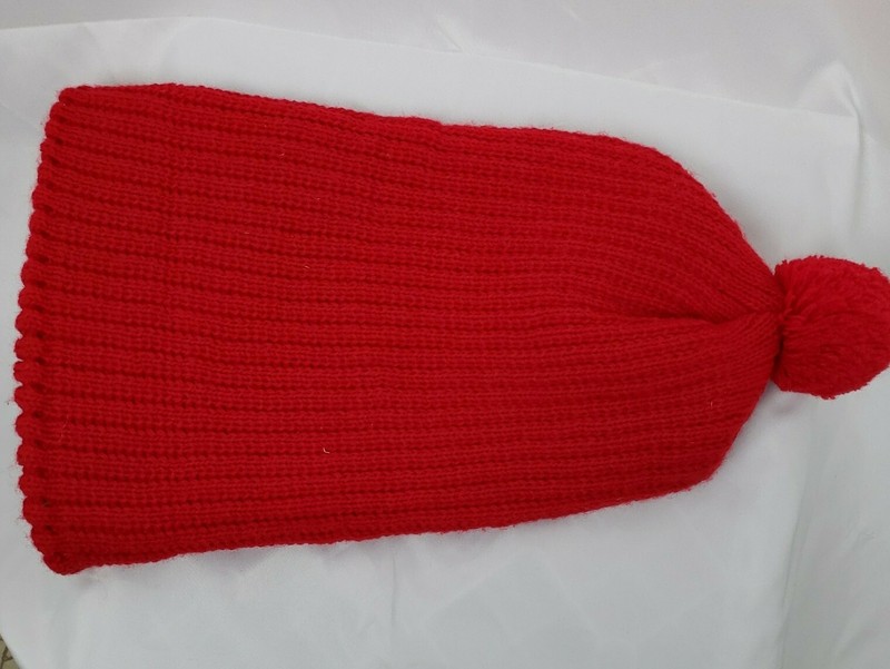 Vtg Chevron Ortho Fertilizer Beanie Embroidery Patch Hat Gas Oil Red Advertising gallery