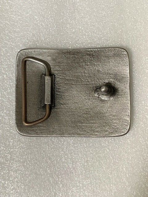 Timberjack Forest Donkey Belt Buckle BLACK enamel Solid Pewter Very Sturdy gallery