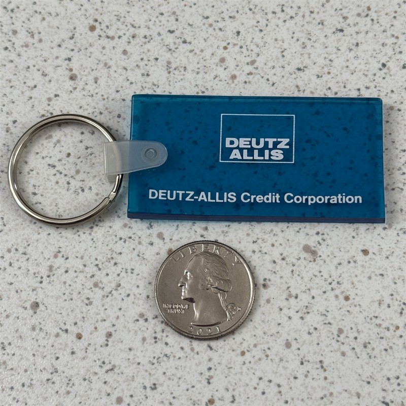 Deutz Allis Credit Bank Corporation Farming Keychain Key Ring #50469