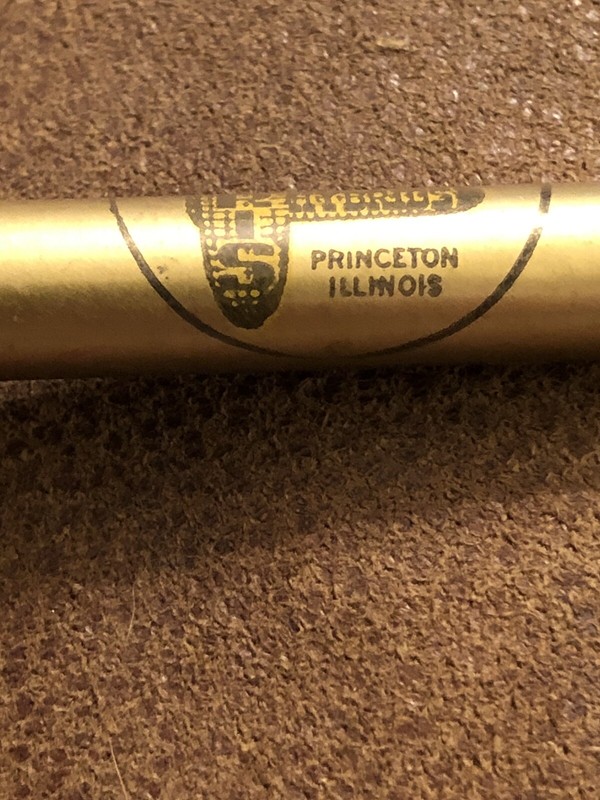 Vintage FERRIS HYBRIDS Advertising Bullet Pencil - Princeton Illinois gallery