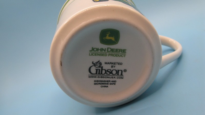 John Deere "Amber Waves" Coffee Cup/Mugs by Gibson- “Nothing Runs Like A Deere” gallery