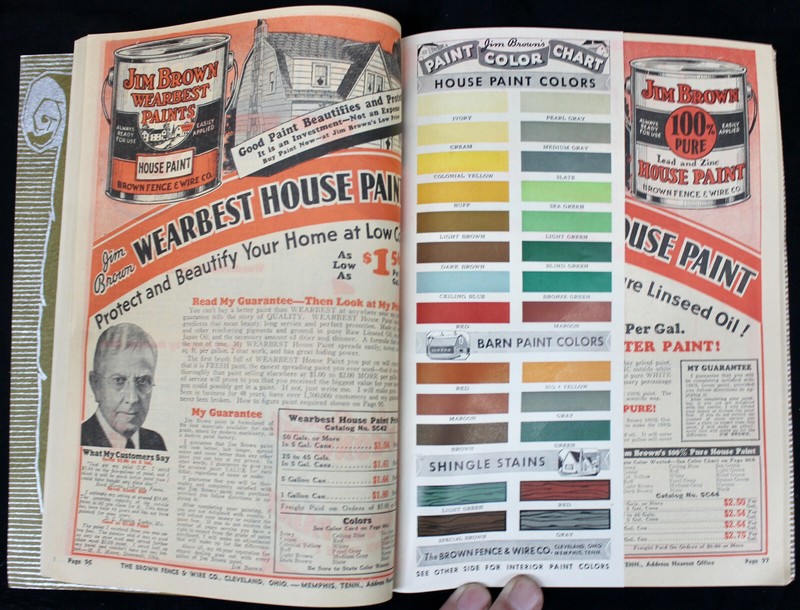 Original 1937 Jim Brown’s Catalog Barbed Wire Paint and More gallery