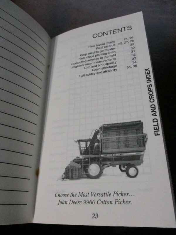 John Deere Farm Management Notebook 125th Annual Edition 1992 gallery