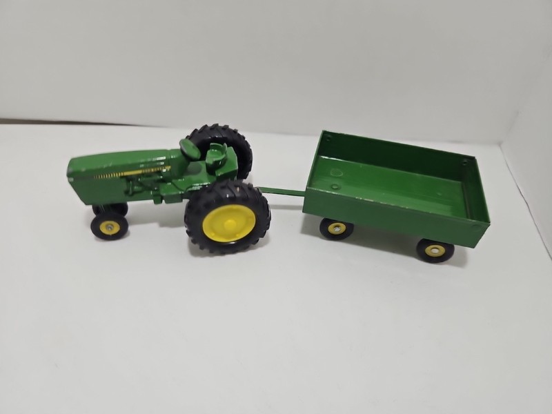 Vintage Ertl John Deere tractor and Lift Gate Wagon gallery