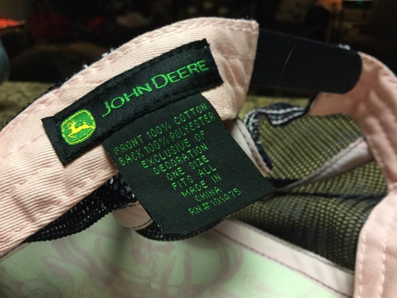 John Deere Dark Denim & Pink Ball Cap One Size gallery
