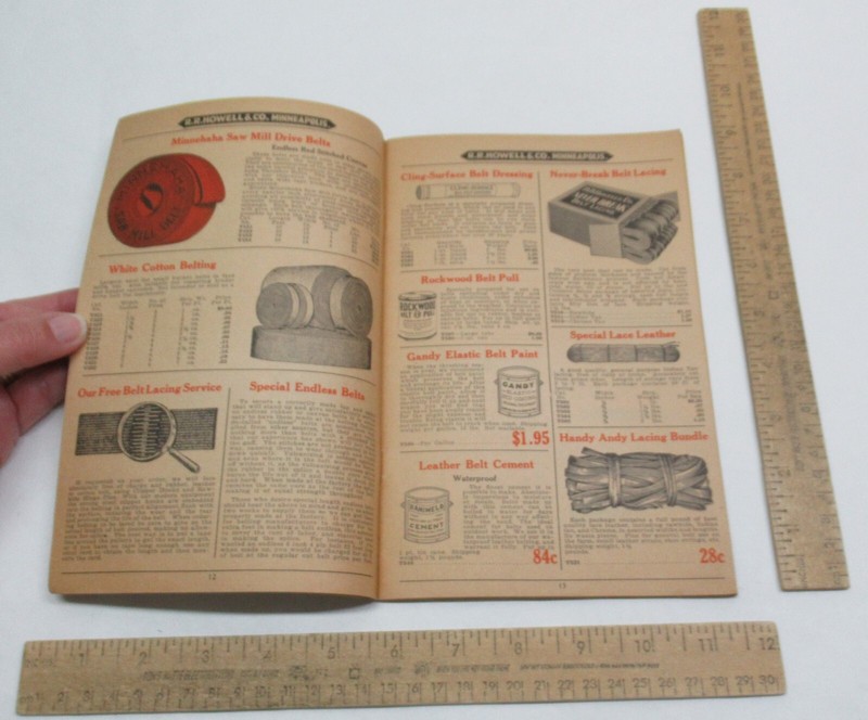 THRESHER & POWER FARMING SUPPLIES - SAW MILL ACCESSORIES - CATALOG T-33 -#3468 gallery