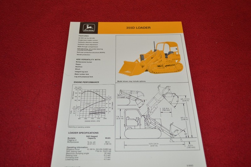 John Deere 355D Crawler Loader Dealers Brochure DCPA4