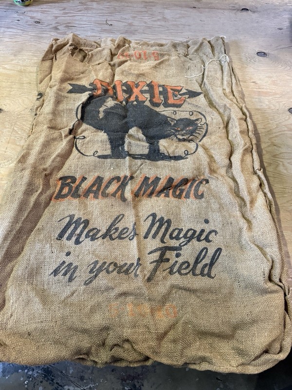 Dixie Fertilizer Black Magic Bag- Very Rare