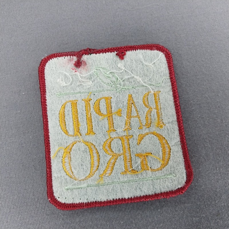 RAPID GRO Agriculture Farming Fertilizer 3"x2.5" Sew On Patch gallery