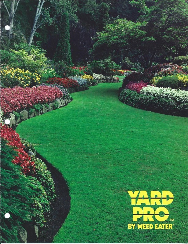Lawn Equipment Brochure – Weed Eater – Yard Pro – Heavy Duty Commerical (LG116)