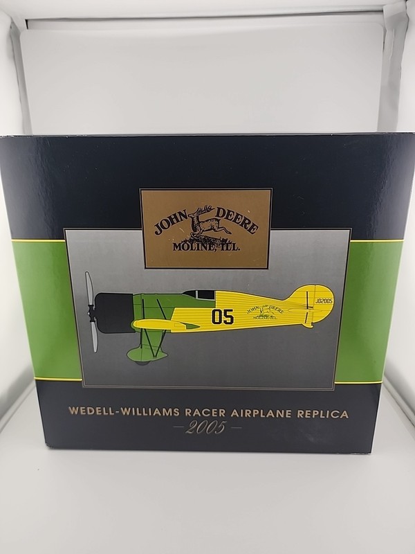 John Deere Wedell-Williams Racer Airplane Replica Model 2006 #43003