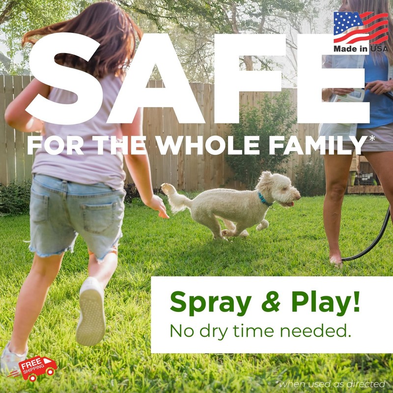 Wondercide - Ready to Use Flea, Tick, and Mosquito Yard Spray with Natural Essen gallery