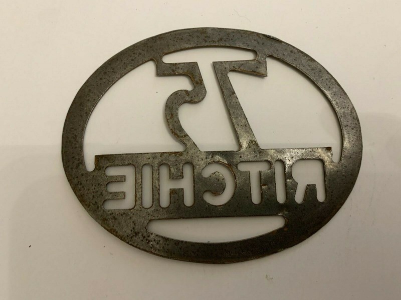 Vintage Ritchie Seeds 75th Metal Advertising Sign Emblem gallery
