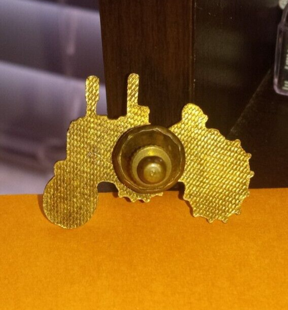 Vintage John Deere Logo Running Deer & Plow Lapel Hat Stick Pin - Metal gallery
