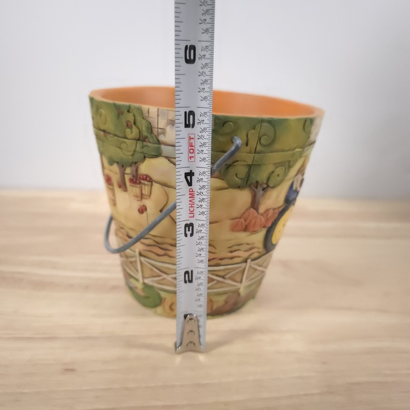 Jim Shore Traditions John Deere Bucket In Original Box gallery