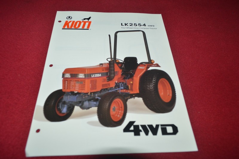 Kioti LK2554 Tractor Dealers Brochure CDIL