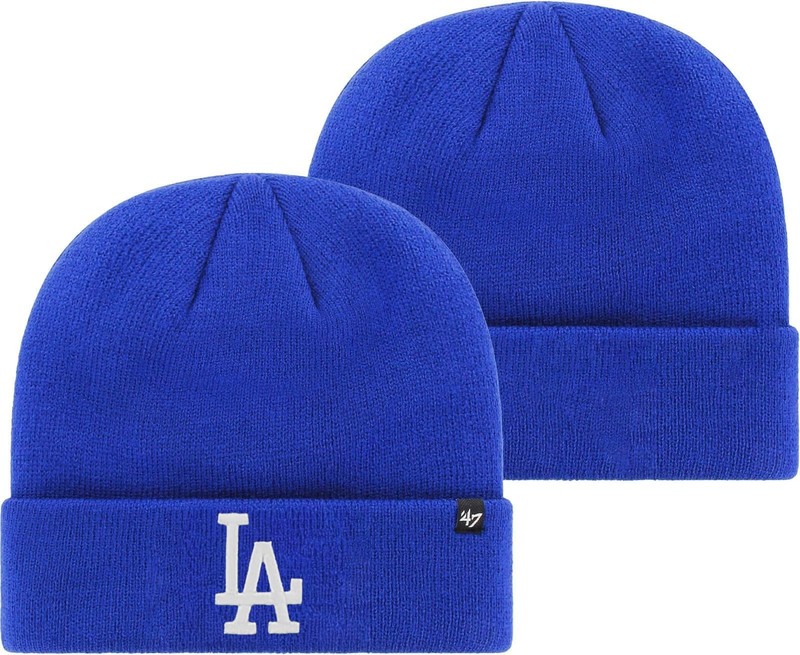 47 MLB Unisex-Adult Primary Logo Cuffed Knit Primary Logo Team Color Beanie Hat