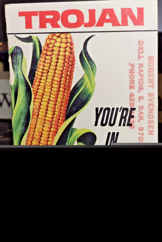 VTG 1970 Trojan Seed Corn Farming Data Advertising Book Dell Rapids SD Svendsen