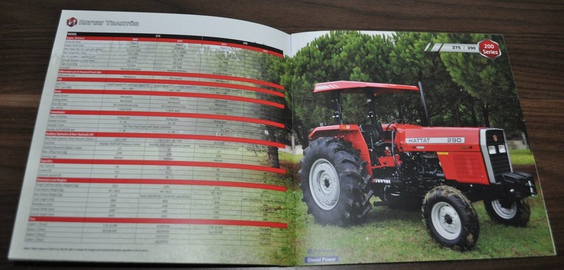 Hattat Product Catalog Tractor Turkey Brochure Prospekt gallery
