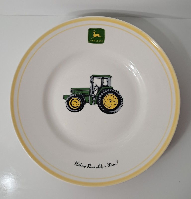 Vintage John Deere Soup Salad Bowl Gibson Designs 8.75″Dx1.25″H Replacement