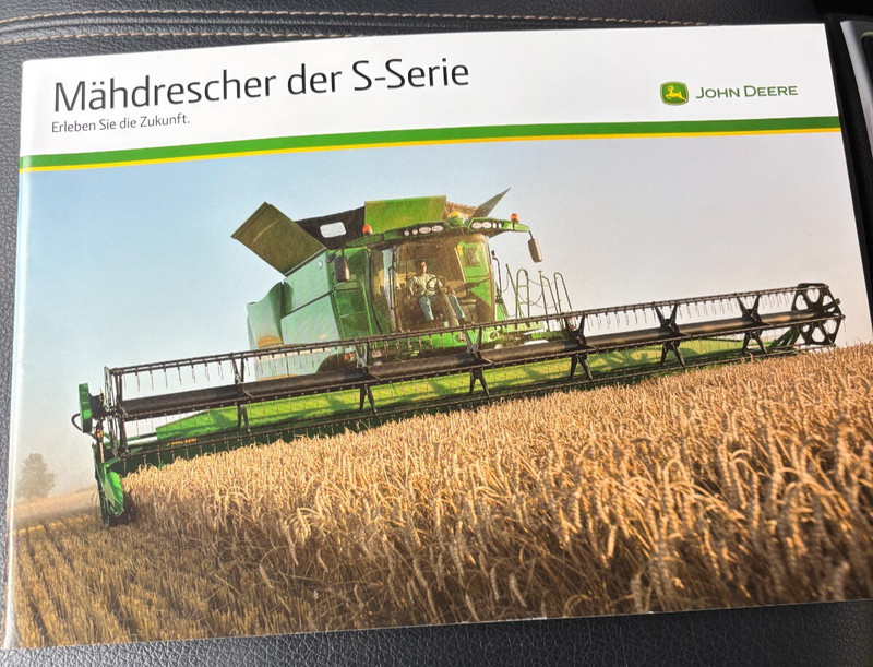 John Deere S Series Combine For Germany Brochure FCCA25